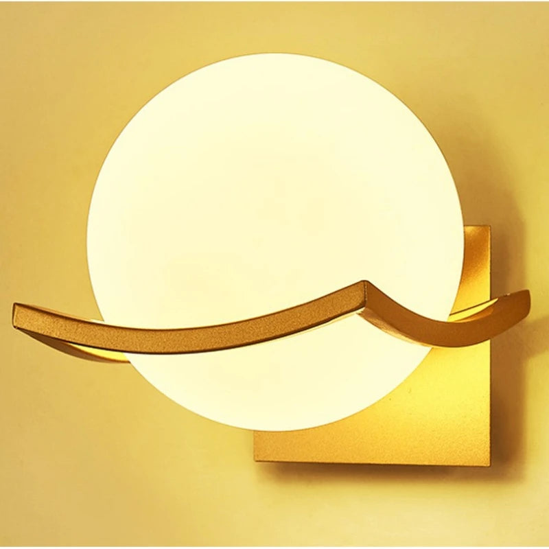 APPLIQUE SFERA CURVE CON BASE CURVA | COLLEZIONE SFERA
