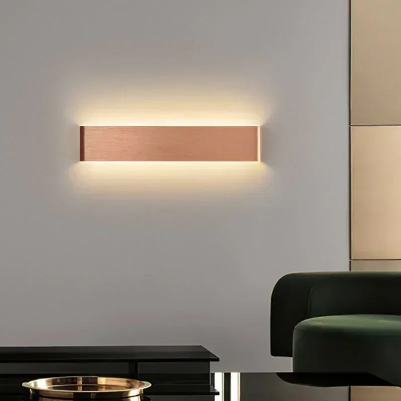 APPLIQUE DA PARETE SQUARE.3 RETTANGOLARE MODERNO 16cm-31cm-46cm | COLLEZIONE ESSENZA