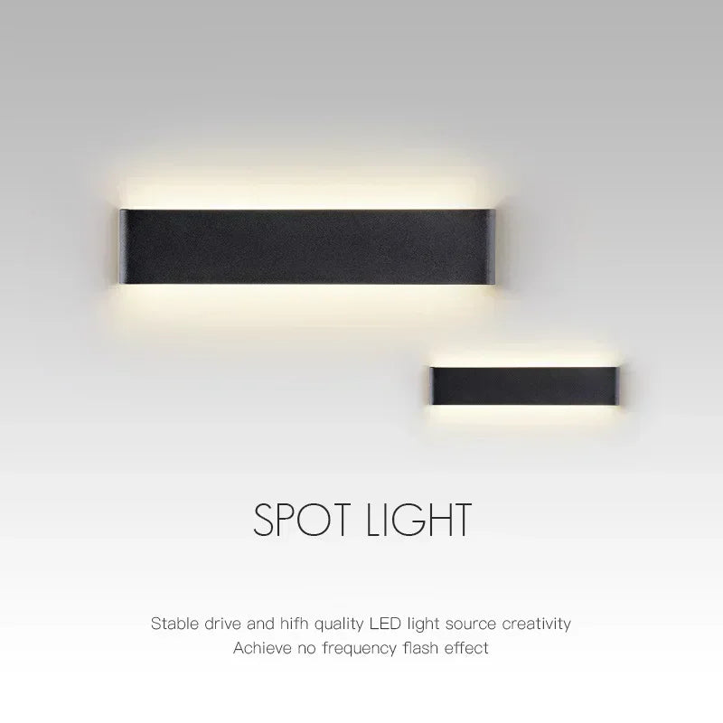 APPLIQUE DA PARETE SQUARE.3 RETTANGOLARE MODERNO 16cm-31cm-46cm | COLLEZIONE ESSENZA