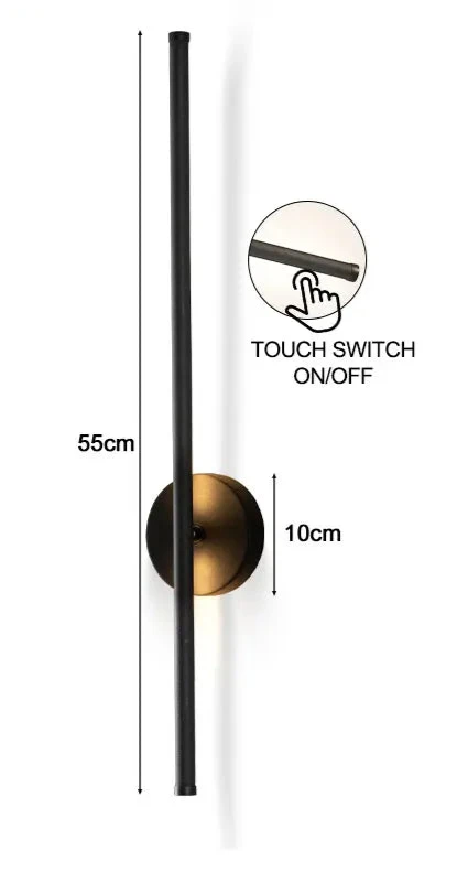 APPLIQUE LINEA LED DA PARETE DIMMERABILE | COLLEZIONE LINE