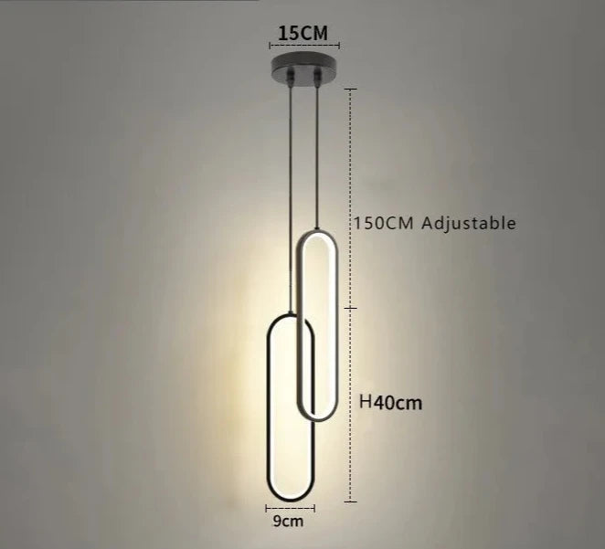 LAMPADARIO A SOSPENSIONE LOOP