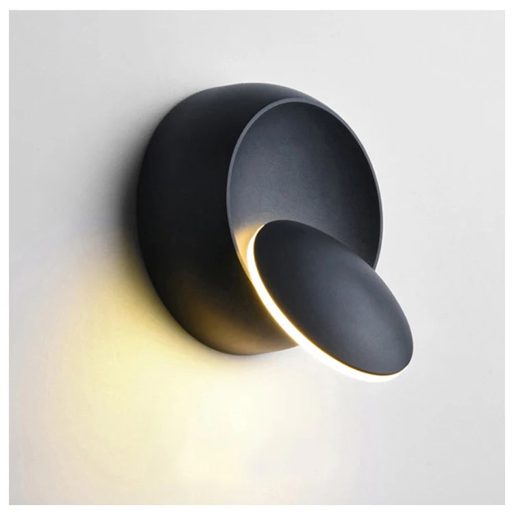 APPLIQUE DA PARETE ROUND - FORMA CIRCOLARE ORIENTABILE | COLLEZIONE ESSENZA