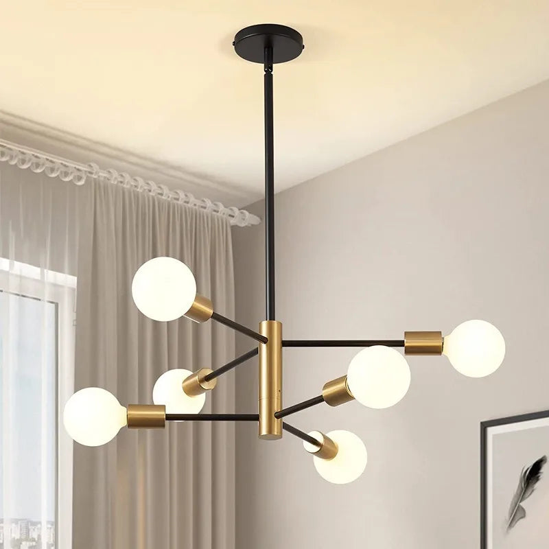 LAMPADARIO COSMO MODERNO-STILE INDUSTRIALE