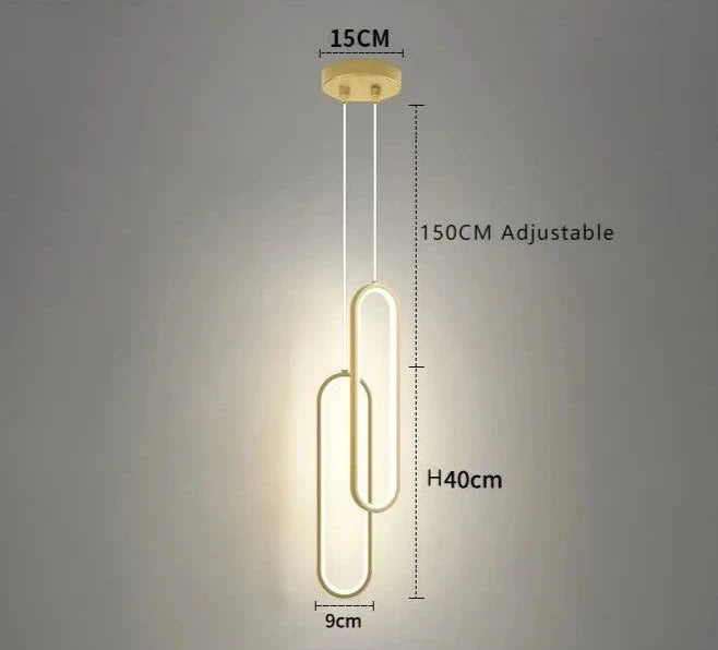 LAMPADARIO A SOSPENSIONE LOOP