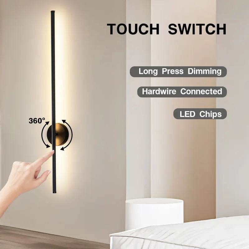 APPLIQUE LINEA LED DA PARETE DIMMERABILE | COLLEZIONE LINE