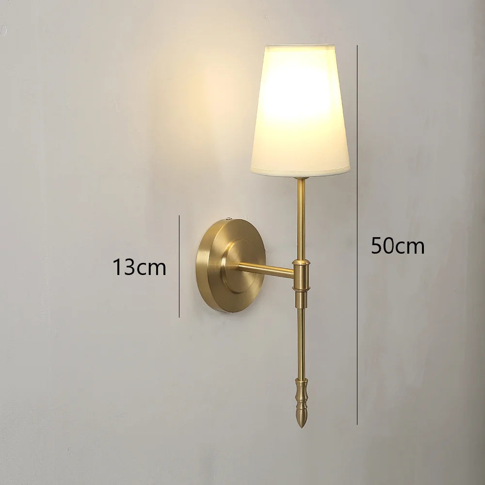 APPLIQUE DA PARETE REGENCY STILE CLASSICO CON PARALUME