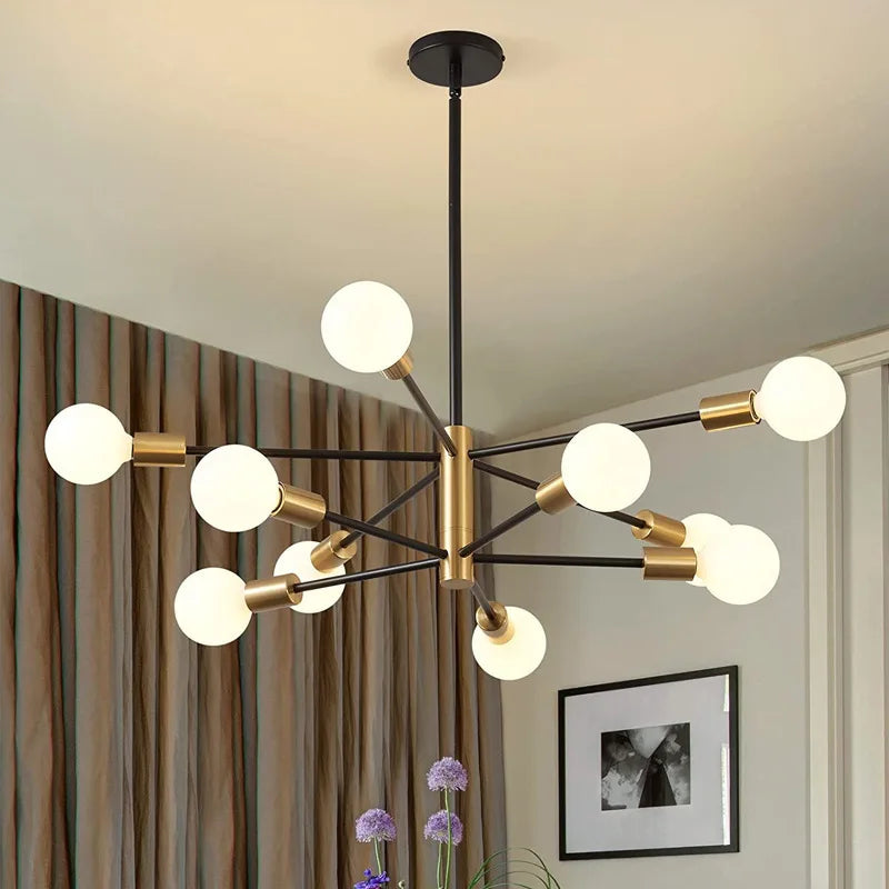 LAMPADARIO COSMO MODERNO-STILE INDUSTRIALE