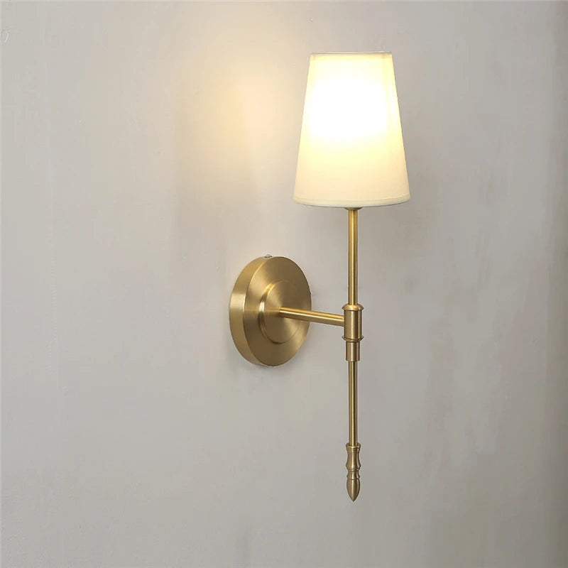 APPLIQUE DA PARETE REGENCY STILE CLASSICO CON PARALUME
