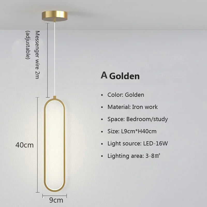 LAMPADARIO A SOSPENSIONE LOOP