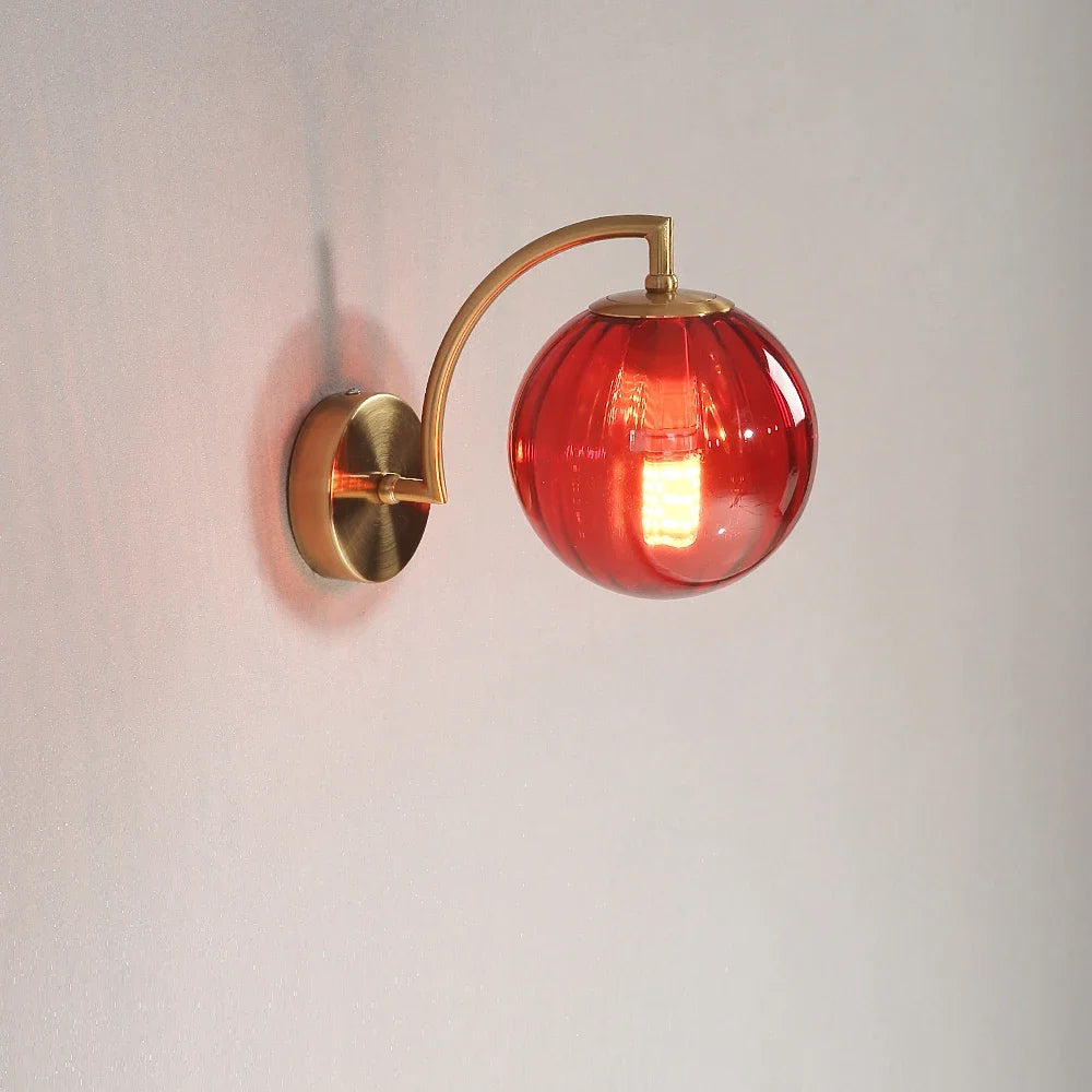 APPLIQUE SFERA IN VETRO SOSPESA | COLLEZIONE SFERA