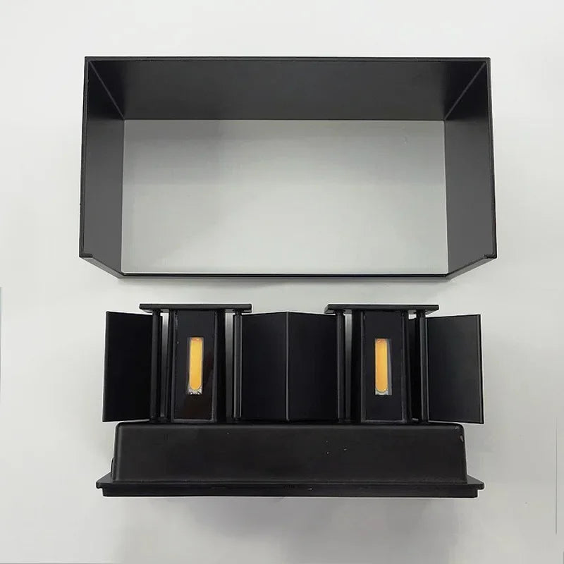 APPLIQUE DA PARETE SQUARE.2 RETTANGOLARE 20cm | COLLEZIONE ESSENZA