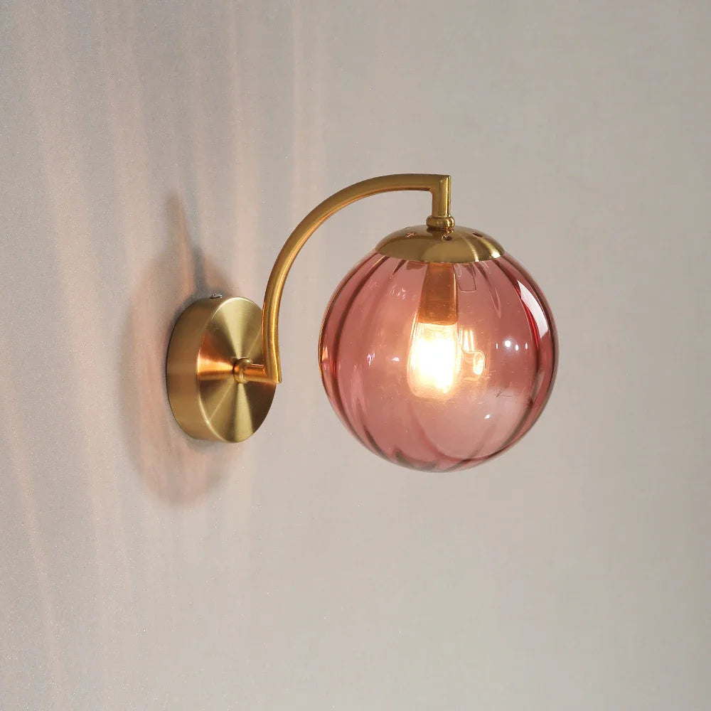 APPLIQUE SFERA IN VETRO SOSPESA | COLLEZIONE SFERA