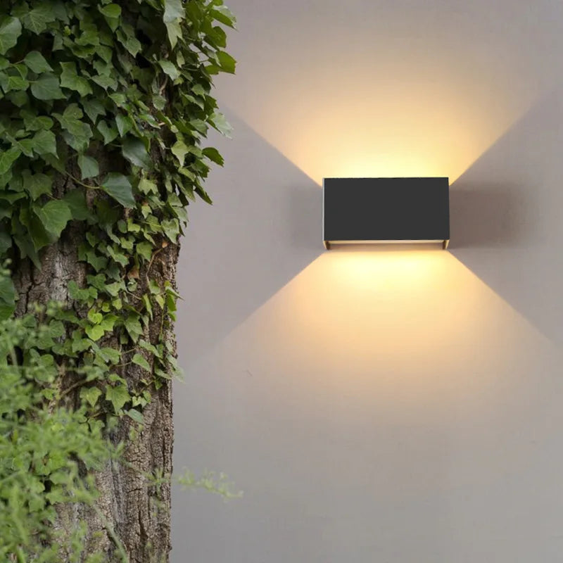 APPLIQUE DA PARETE SQUARE.2 RETTANGOLARE 20cm | COLLEZIONE ESSENZA