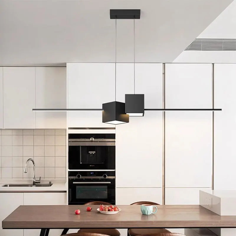 LAMPADARIO A SPOSPENSIONE CUBO