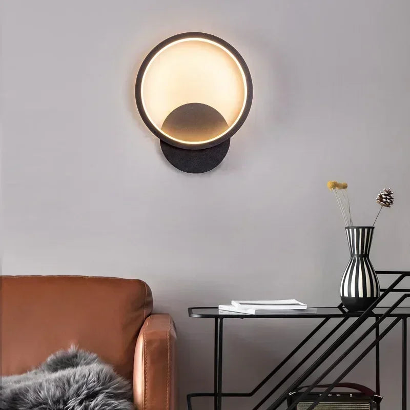 APPLIQUE LED GEOMETRIE CIRCOLARE E QUADRATA
