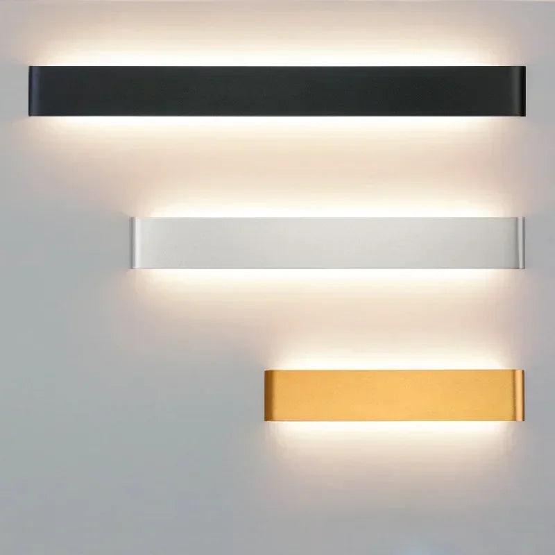 APPLIQUE DA PARETE SQUARE.3 RETTANGOLARE MODERNO 16cm-31cm-46cm | COLLEZIONE ESSENZA
