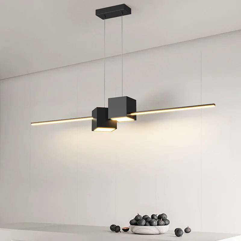 LAMPADARIO A SPOSPENSIONE CUBO