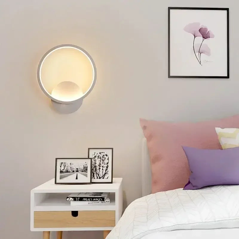 APPLIQUE LED GEOMETRIE CIRCOLARE E QUADRATA