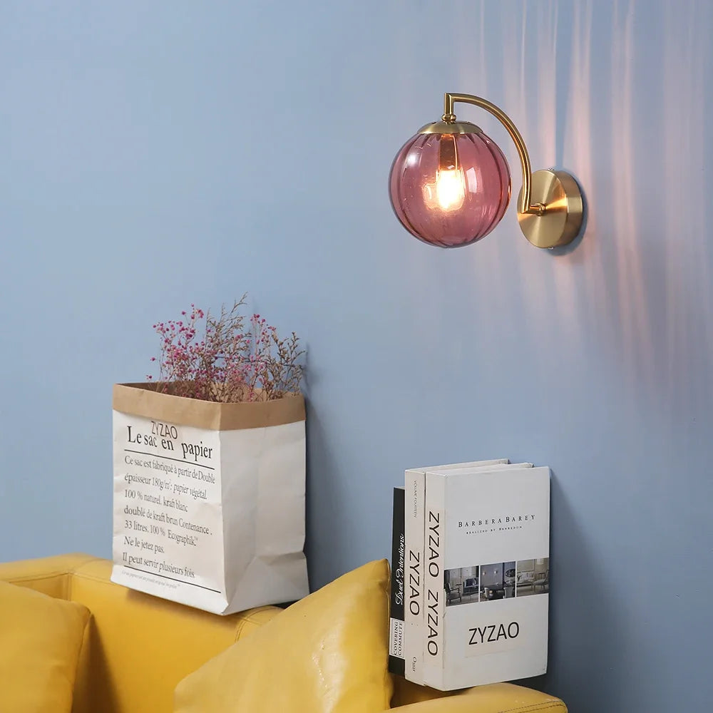 APPLIQUE SFERA IN VETRO SOSPESA | COLLEZIONE SFERA