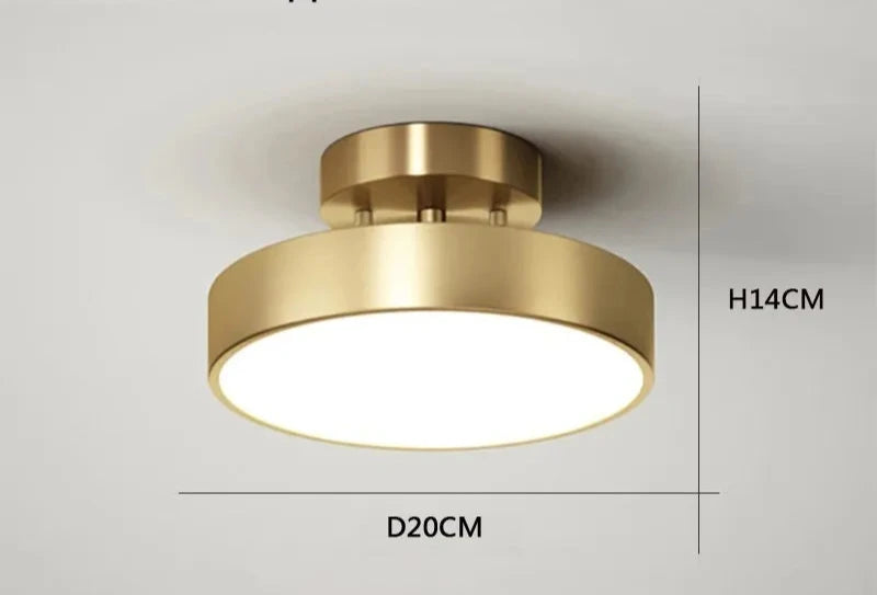 PLAFONIERA LED ELIOS ROTONDA MINIMAL