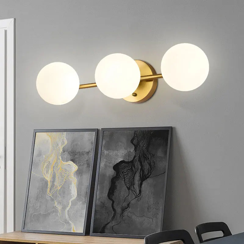 APPLIQUE DA PARETE TRE SFERE | COLLEZIONE SFERA