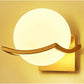 APPLIQUE SFERA CURVE CON BASE CURVA | COLLEZIONE SFERA