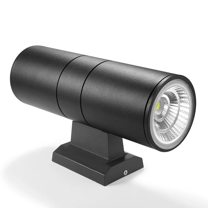 APPLIQUE LUMEN FORMA TUBOLARE MINIMAL NERO