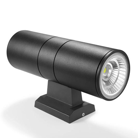APPLIQUE LUMEN FORMA TUBOLARE MINIMAL NERO