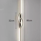 APPLIQUE LINEA LED CON CURVA | COLLEZIONE LINE