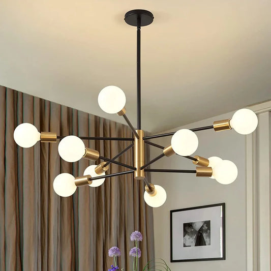 LAMPADARIO COSMO MODERNO-STILE INDUSTRIALE