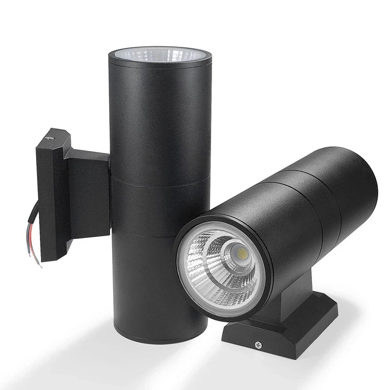 APPLIQUE LUMEN FORMA TUBOLARE MINIMAL NERO