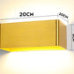 APPLIQUE SQUARE RETTANGOLARE MODERNO  COLOR ORO,SILVER, MARRONE 10-20CM | COLLEZIONE ESSENZA