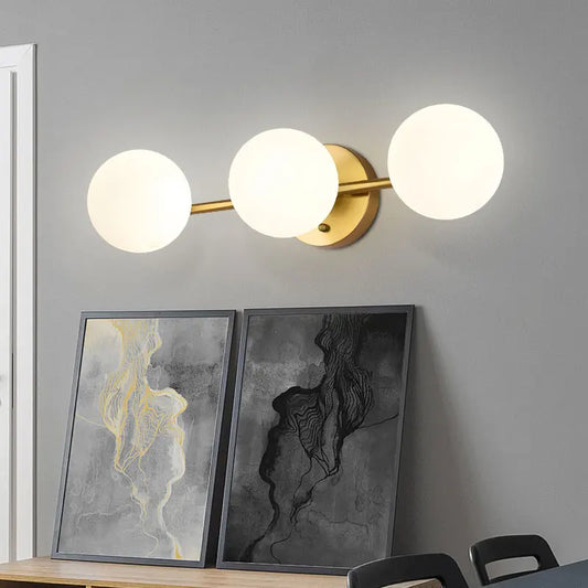 APPLIQUE DA PARETE TRE SFERE | COLLEZIONE SFERA